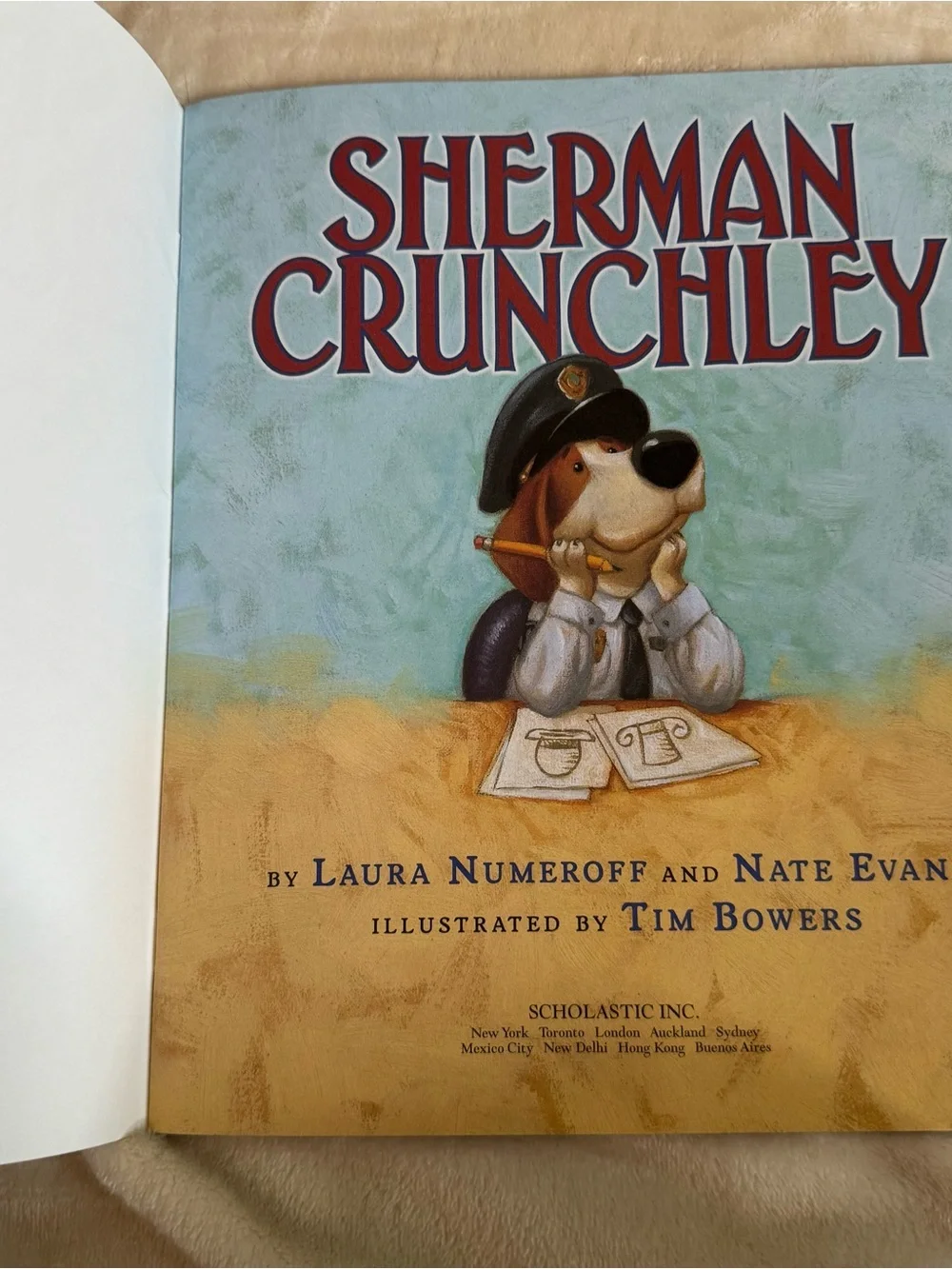 Scholastic sherman crunchley
